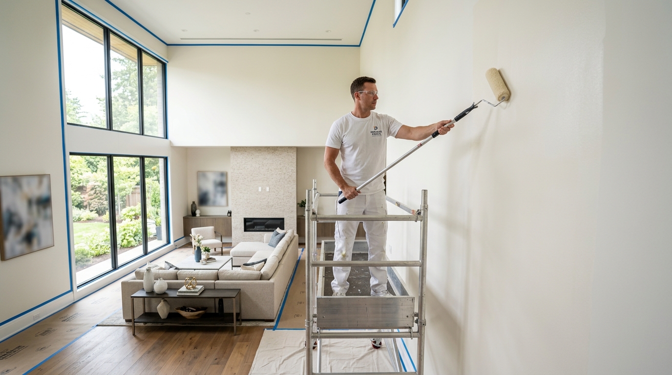 Premium Architectural Interior and Exterior Villa Painting